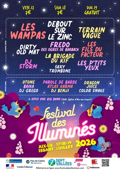 Affiche de Festival des illuminés