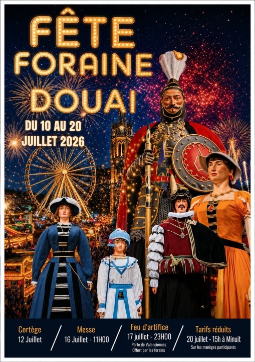 Affiche de Fête Foraine