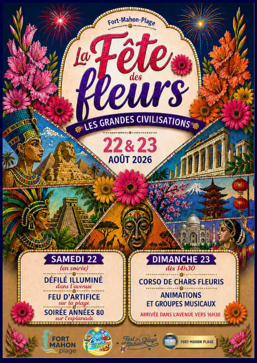 Affiche de Fête des Fleurs